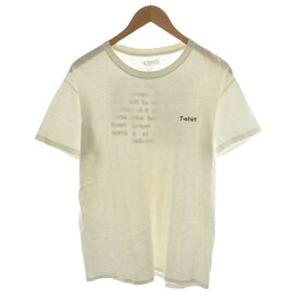 【中古】ヴェトモン VETEMENT × ヘインズ hanes tee white Tシャツ カットソー 半袖 ロゴ M 白 ホワイト /AN60 ☆AA★ メンズ 【ベクトル 古着】 251104