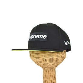 【中古】シュプリーム SUPREME ニューエラ NEW ERA 21AW 59FIFTY No Comp Box Logo ノー コンプ ボックスロゴ キャップ 帽子 7 5/8 60.6cm 黒 ブラック ☆AA★ メンズ 【ベクトル 古着】 260313