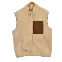 楽天市場】lacoste l!veボアフリースベストの通販