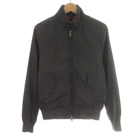 【中古】バラクータ BARACUTA G9 TECH WOOL スイングトップ ジャケット ハイネック ジップアップ 36 M グレー /YI22 メンズ 【ベクトル 古着】 240111