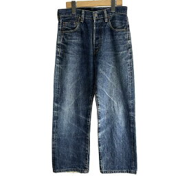 【中古】リーバイス Levi's デニムジーンズ 503B ビックE 復刻 赤耳 日本製 140周年記念デザイン 青 ブルー メンズ 【ベクトル 古着】 240624