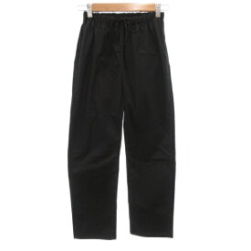 【中古】ケレン KELEN 10分丈コットンストレッチアンダーパンツ イージー ストレート XS 黒 ブラック LKL17WUP1C /GV ■GY43 レディース 【ベクトル 古着】 251024