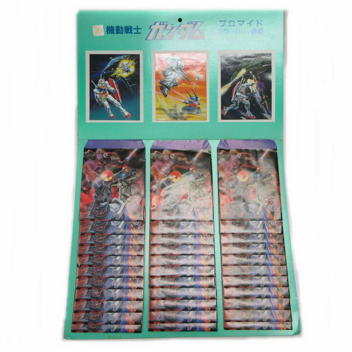 楽天市場】【中古】未使用品 昭和レトロ 機動戦士ガンダム プロマイド 