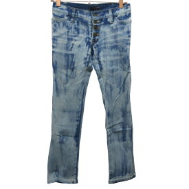 【中古】ラブボートジーンズ LOVE BOAT JEANS デニムパンツ ジーンズ インディゴブルー SSサイズ a027 0324 レディース 【ベクトル 古着】 240324