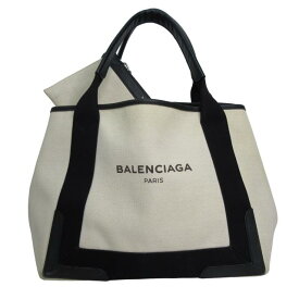 【中古】バレンシアガ BALENCIAGA BALENCIAGA バレンシアガ ネイビーカバスS キャンバストート メンズ レディース 【ベクトル 古着】 240410