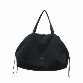 【中古】オーチバル ORCIVAL オーシバル ホリゾンタルギャザーバッグ トートバッグ 肩掛けカバン 黒 ブラック レディース 【ベクトル 古着】 250606