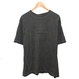 【中古】アコールドウォール A-COLD-WALL グラフィックフレームロゴ Tシャツ 半袖 カットソー L グレー メンズ 【ベクトル 古着】 260505