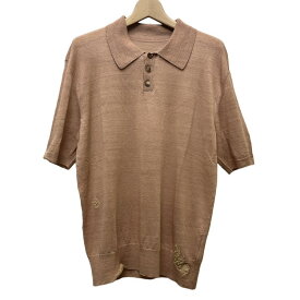 【中古】未使用品 メゾンマルジェラ 10 Maison Margiela 10 ポロシャツ ニット Polos M S050-MM MALE RTW AVP M ピンク S50GL0040■GY33 メンズ 【ベクトル 古着】 240404