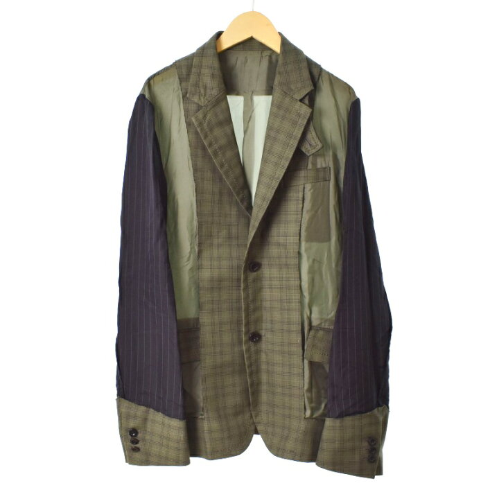 楽天市場】【中古】サカイ sacai サカイ sacai 20SS グレンチェック 