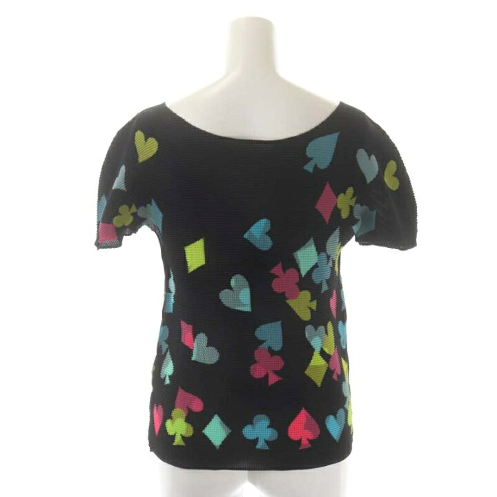 楽天市場】【中古】ミーイッセイミヤケ me ISSEY MIYAKE トランプ柄  