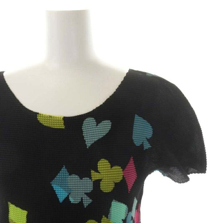 楽天市場】【中古】ミーイッセイミヤケ me ISSEY MIYAKE トランプ柄  