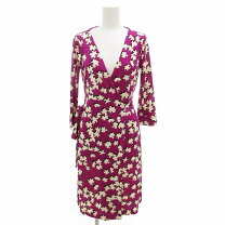 楽天市場】ダイアンフォンファステンバーグ シルク ラップワンピースの通販 