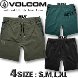 �y�ŒZ�����z�B�z VOLCOM �{���R�� �����Y �T�[�t�p���c �������p �{�[�h�V���[�c �n�[�t�p���c �V���[�g�p���c �T�[�t�u�����h ���� �g�����N�X �C�p�� PRINT PATCH JAM 19�y�����y�Ή��zVBS261-027