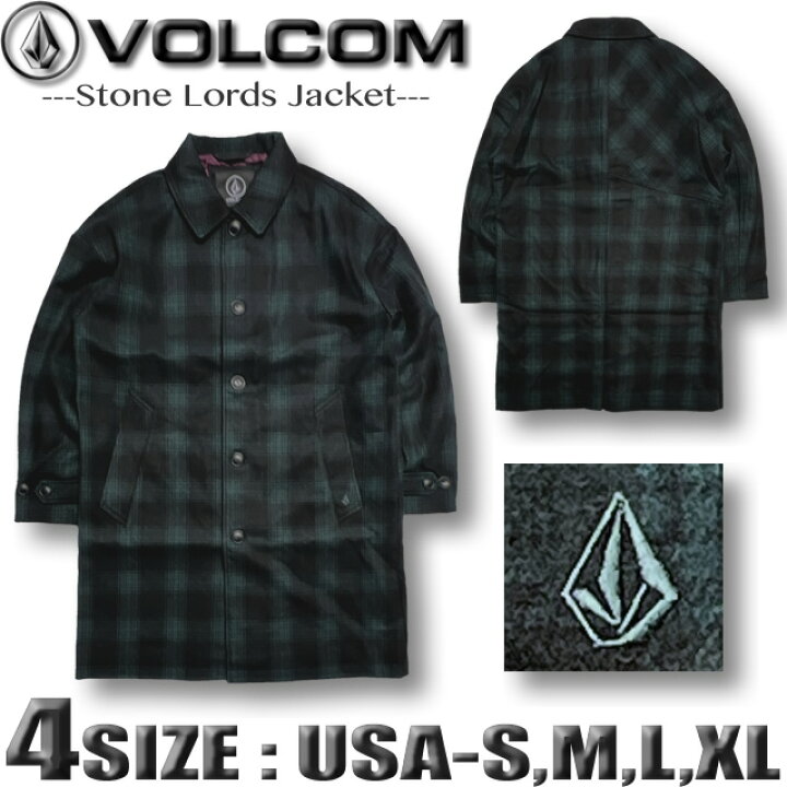楽天市場】【最短翌日配達】 VOLCOM ボルコム メンズ コート 
