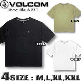 VOLCOM ボルコム メンズ Tシャツ 半袖 サーフブランド アウトレット スノボ スケボー ヴォルコム BOXY FIT オーバーサイズ ドロップショルダー【あす楽対応】ブラック黒 ホワイト 白 大きいサイズ M L XL XXL 3Lサイズ AF312302