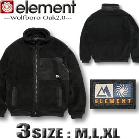 ELEMENT エレメント ジャケット アウター メンズ シープボア フリース アウトレット スケボー【あす楽対応】BC022-760