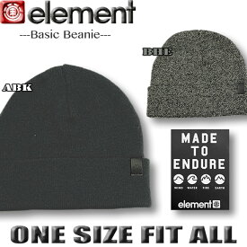 エレメント ニット帽 キャップ ビーニー メンズ 帽子 ELEMENT スケボー スケートボード ブランド 【あす楽対応】BC022-915