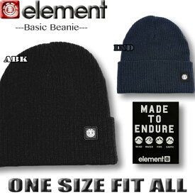 エレメント ニット帽 キャップ ビーニー メンズ 帽子 ELEMENT スケボー スケートボード ブランド 【あす楽対応】BC022-916