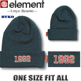 エレメント ニット帽 ビーニー メンズ 帽子 ニットキャップ ELEMENT スケボー スケートボードブランド【 メール便対応】BC022-917
