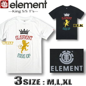 エレメント Tシャツ メンズ 半袖 ELEMENT アウトレット スケボー SALE セール【あす楽対応】AJ021-221