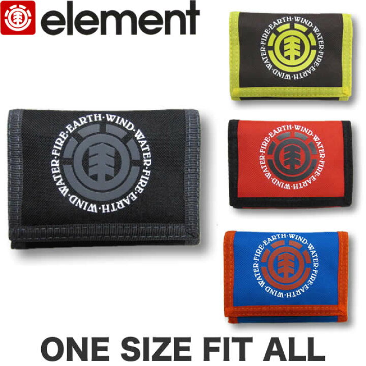 楽天市場】【最短翌日配達】 エレメント 財布 メンズ 三つ折り ELEMENT 