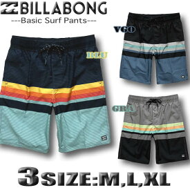 【最短翌日配達】ビラボン サーフパンツ メンズ ボードショーツ トランクス BILLABONG 水着 海パン サーフトランクス インナー付き サーフブランド【あす楽対応】 BE011-402