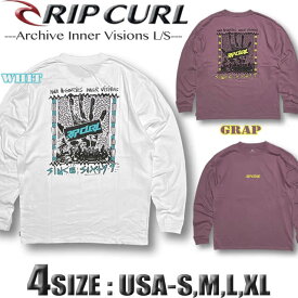 リップカール RIP CURL メンズ ロンT サーフブランド アウトレット バックプリント ゆったり ルーズフィット【あす楽対応】RIP-02OMTE