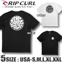 【最短翌日配達】 リップカール RIP CURL メンズ 半袖 Tシャツ サーフブランド 大きいサイズ バックプリント 定番 【あす楽対応】RIP-CTEST9