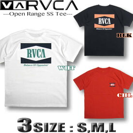 RVCA ルーカ Tシャツ 半袖 メンズ サーフブランド スケボー アウトレット バックプリント 【あす楽対応】BB041-204