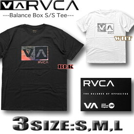 RVCA ルーカ Tシャツ 半袖 メンズ サーフブランド スケボー アウトレット ワンポイント ロゴT 【あす楽対応】BC041-244