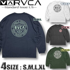 RVCA ルーカ ロンT メンズ サーフブランド 長袖Tシャツ ロングスリーブ ビッグ ゆったり ドロップショルダー ルーズフィット 【あす楽対応】BD042-070