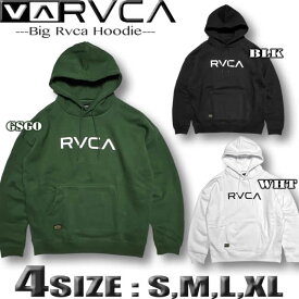 RVCA ルーカ パーカー メンズ サーフブランド スウェットシャツ トレーナー ルーズフィット ビッグシルエット ドロップショルダー【あす楽対応】BD042-159