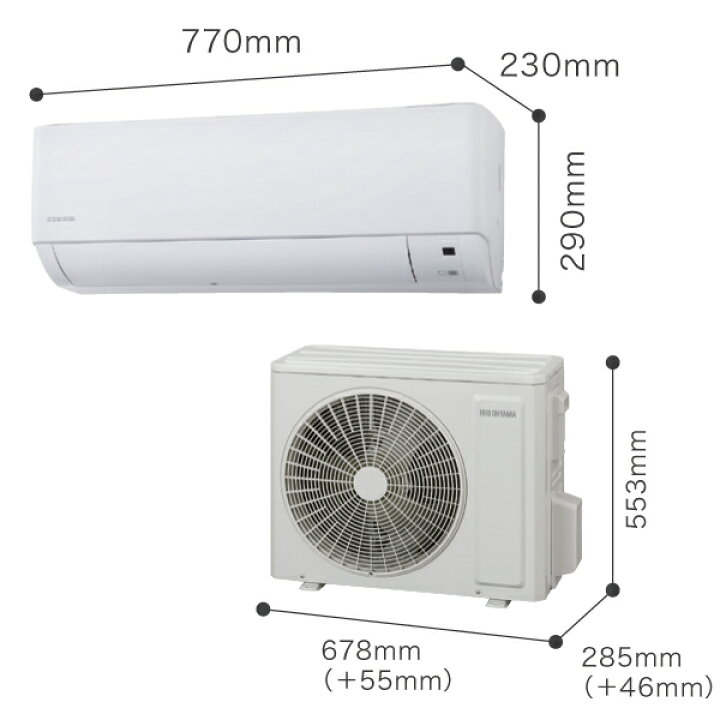 IRIS OHYAMA アイリスオーヤマ ルームエアコン 主に10畳 2.8kW IHF-2808G