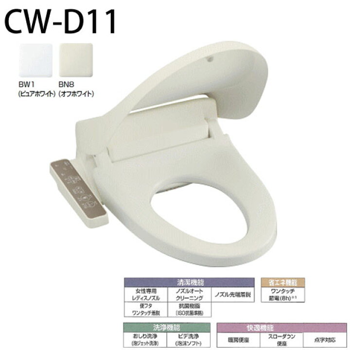楽天市場】《あす楽対応》 LIXIL INAX シャワートイレ Dシリーズ CW 