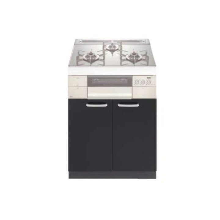楽天市場】ノーリツ システムキッチン用両開扉収納庫 NLA6030ブラック 