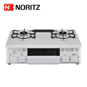 ���������m�[���c �e�[�u���R���� NLG2295WH L/R 59cm�� 2�� �����ЖʏăO���� �s�s�K�X(12�E13A) �v���p���K�X(LPG) L/R���Η͑I�� �z�[���[�g�b�v �K�X�R���� NORITZ