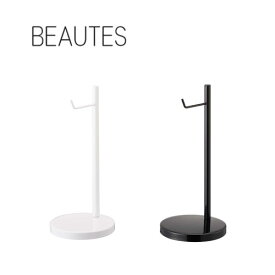 ボーテス BEAUTES ヘッドホンスタンド 丸型 ホワイト 02291 ブラック 02292 インテリア ヘッドホン掛け ワイヤレス ヘッドフォンスタンド 山崎実業 YAMAZAKI