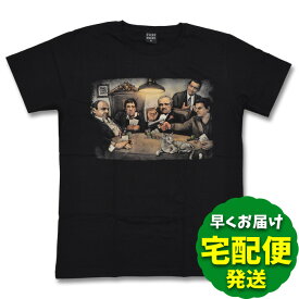 【送料無料】ゴッドファーザー Tシャツ 黒 M/L/XLサイズ 映画 アルパチーノ メンズ ブラック ドンコルレオーネ