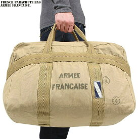 クーポンで最大15%OFF★新品 フランス軍パラシュートバッグ AMEE FRANCAISE カーキLARGE パラシュート部隊使用のバッグを再現 AMEE FRANCAISEをピースプリント メンズ ミリタリー アウトドア【T】送料無料 sale セール 春