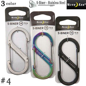 �y�ŒZ���������z�N�[�|����15%OFF��NITE IZE �i�C�g�A�C�Y S-BINER STAINLESS (�G�X�r�i�[�X�e�����X�j#4 3�F �����Y �~���^���[ �A�E�g�h�A �X�|�[�c�yT�z�t �M�t�g