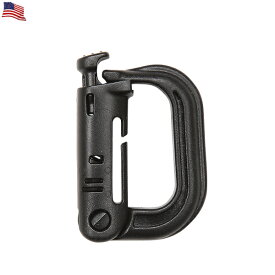 クーポンで最大15%OFF★米軍使用タイプ Grimloc Carabiner (カラビナ) BLACK ミリタリー メンズ アウトドア スポーツ セール【T】WAIPER sale 送料無料 春