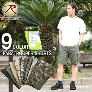 �N�[�|����15%OFF��ROTHCO ���X�R VINTAGE PARATROOPER �J�[�S �V���[�g�p���c 9�F ROTHCO ���X�R �n�[�t�p���c �V���[�g�p���c �����Y �~���^���[ �A�E�g�h�A�yT�zWAIPER �M�t�g�b�{�g���X ���Y�{�� �Z�p