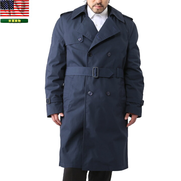 楽天市場】実物 新品 デッドストック 米空軍U.S.AIR FORCEトレンチ 