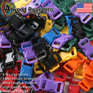 �y�ŒZ���������z�N�[�|����15%OFF��ATWOOD ROPE MFG. �A�g�E�b�h�E���[�v PARACORD �o�b�N�� 8�F�Z�b�g �p���R�[�h �o�b�N�� �A�����J�� DIY �u���X���b�g �l�b�N���X ���[�v �����Y �~���^���[ �A�E