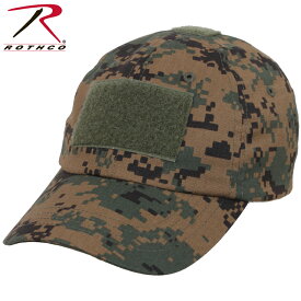 クーポンで最大15%OFF★ROTHCO ロスコ OPERATOR TACTICAL キャップ Woodland Digital Camo [93362] ミリタリー 帽子 タクティカルウェア サバイバルゲーム 迷彩 カモフラ カモ柄 ウッドランドデジタル メンズ ミリタリー アウトドア セール【T】sale 送料無料 春 父の日