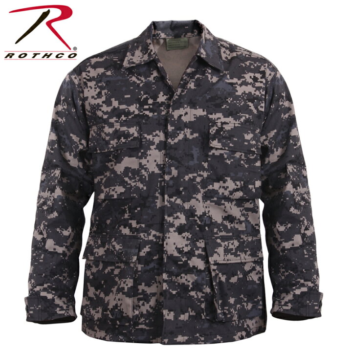 楽天市場】クーポンで15%OFF☆ROTHCO ロスコ DIGITAL CAMO BDU シャツ 