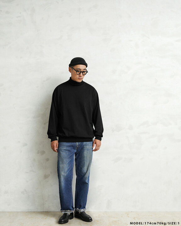 楽天市場】ALMW by WAIPER WILA-TUTL TURTLE NECK L/S MADE IN JAPAN 