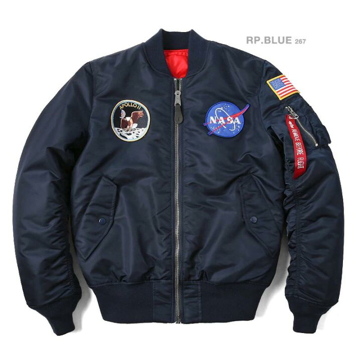 楽天市場】SALE30%OFF☆ALPHA アルファ TA0113 NASA APOLLO MA-1 