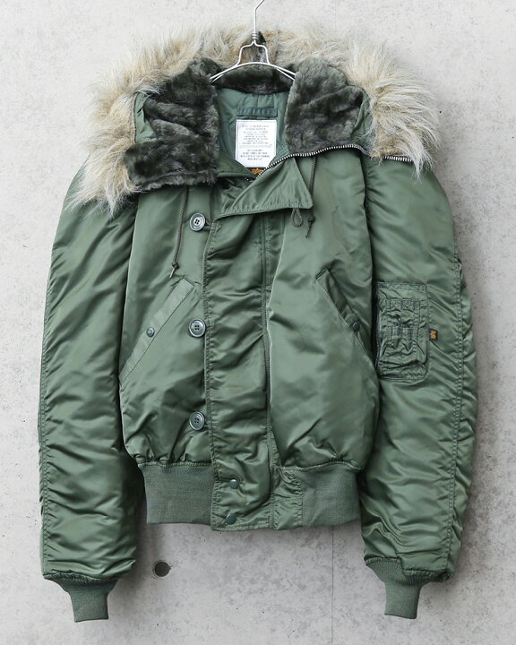 楽天市場】ALPHA アルファ MADE IN USA N-2B フライトジャケット SAGE 