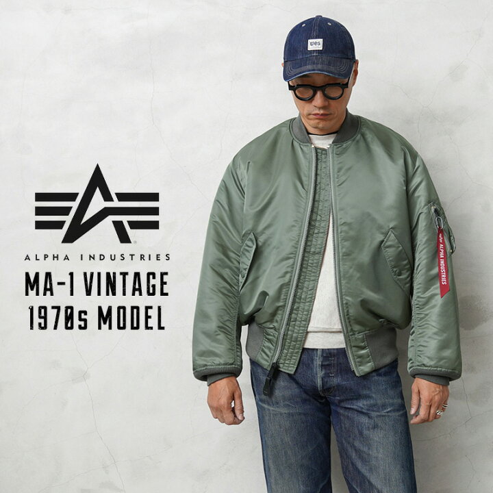 楽天市場】ALPHA アルファ TA0492-021 MA-1 VINTAGE 70